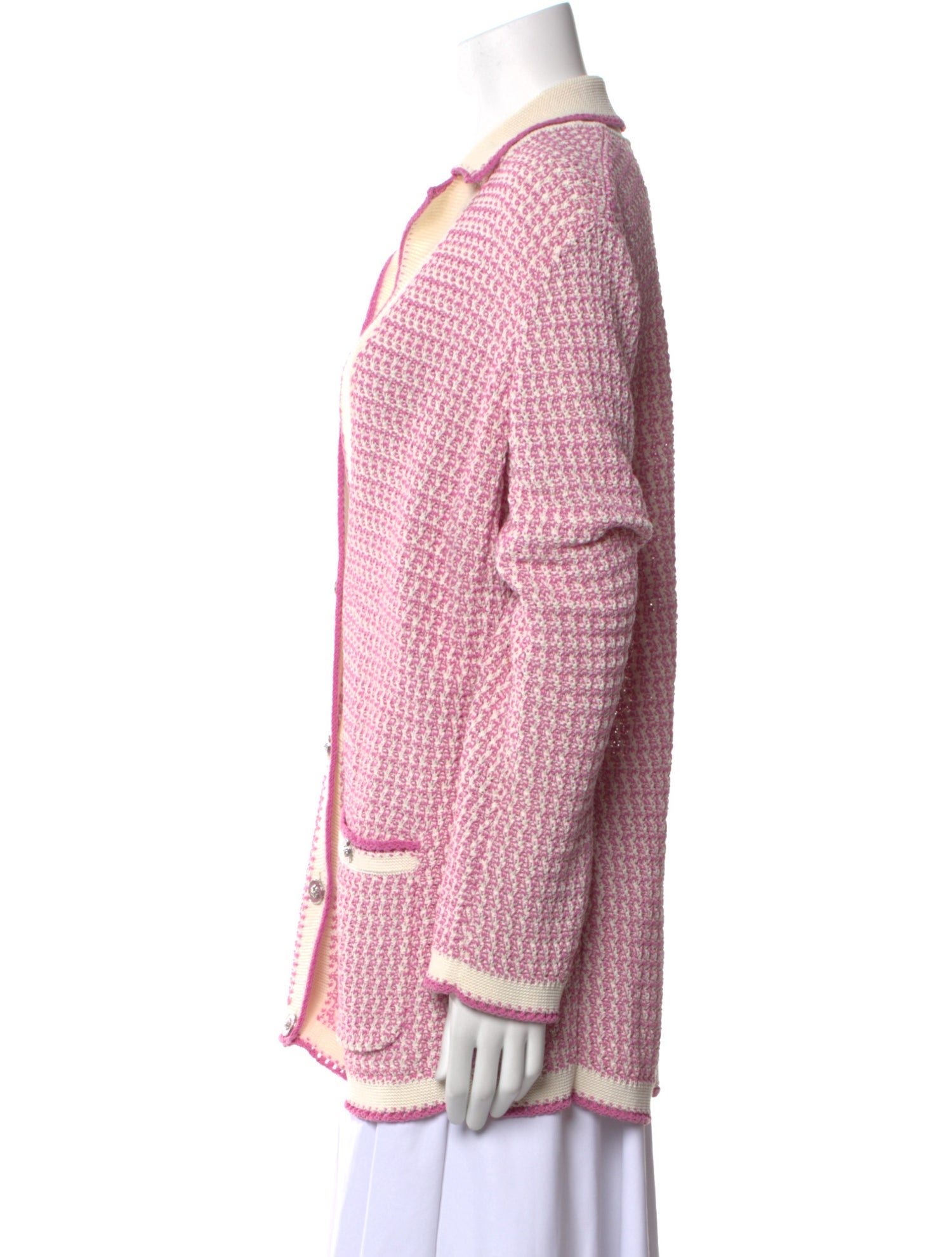 Chanel 2022 Tweed Pattern Sweater